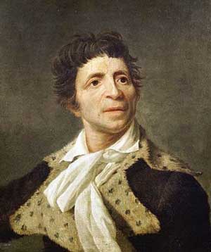 Portrait de Jean-Paul Marat par Joseph Boze (1793)