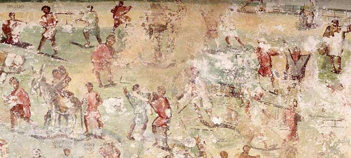 Découverte exceptionnelle de fresques romaines en Jordanie