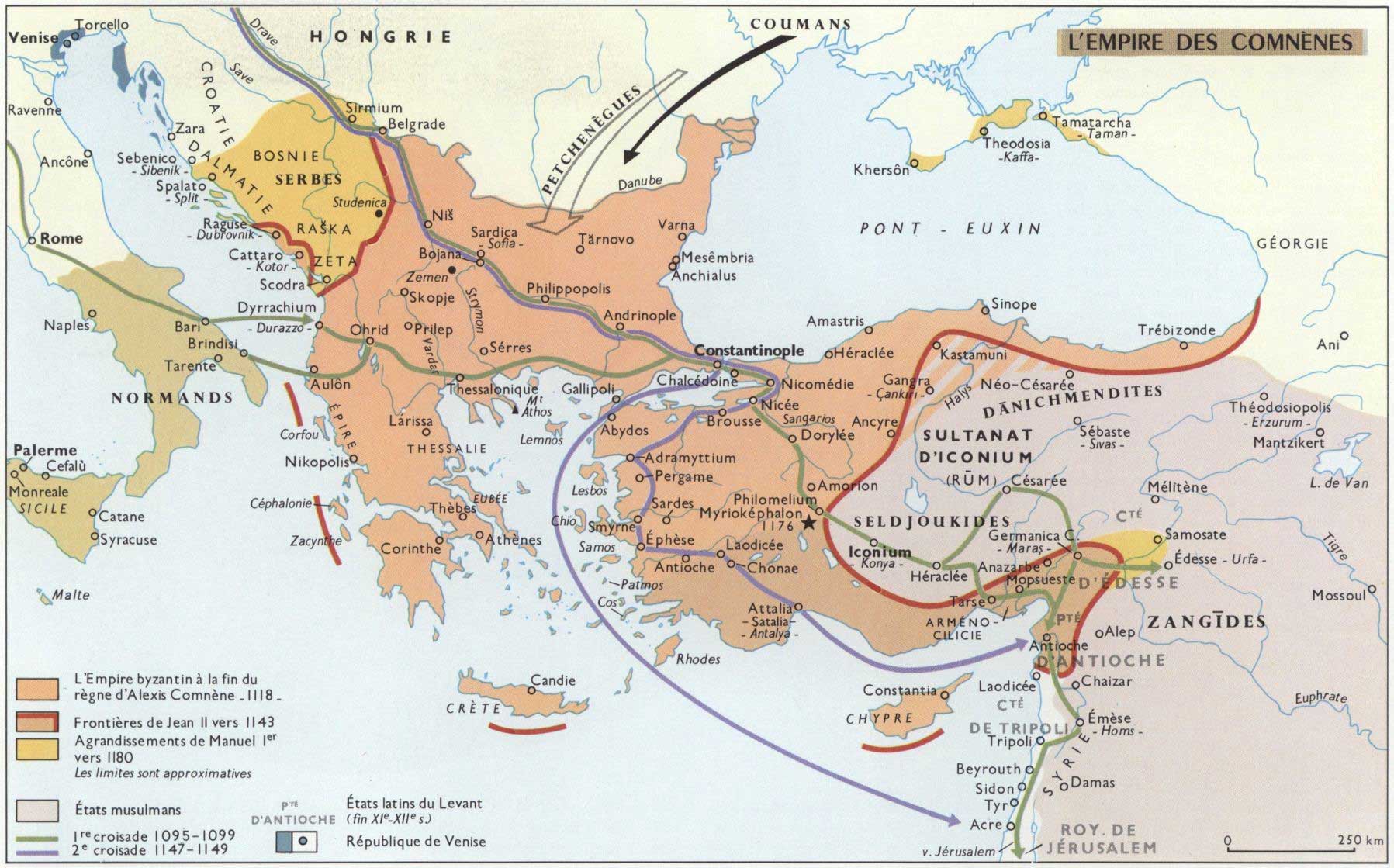 Histoire de l’Empire byzantin (1081 - 1204)