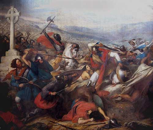 Bataille de Poitiers par Charles de Steuben