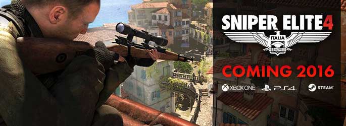 Sniper Elite 4 officialisé !