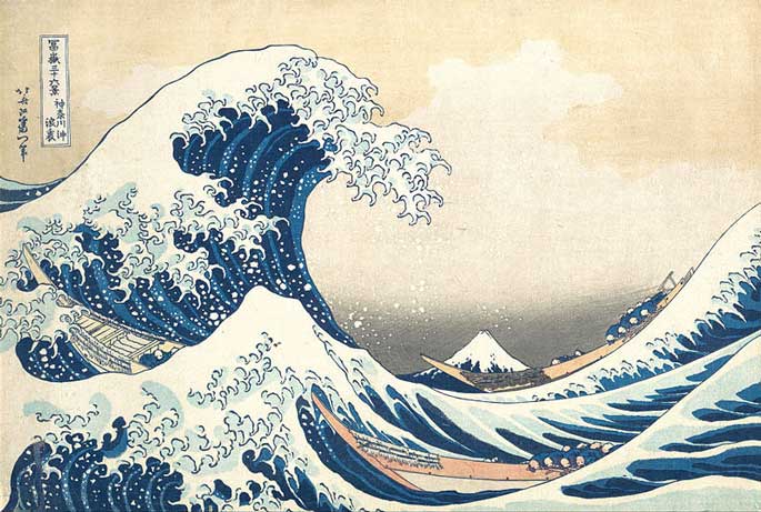 La grande vague de Kanagawa
