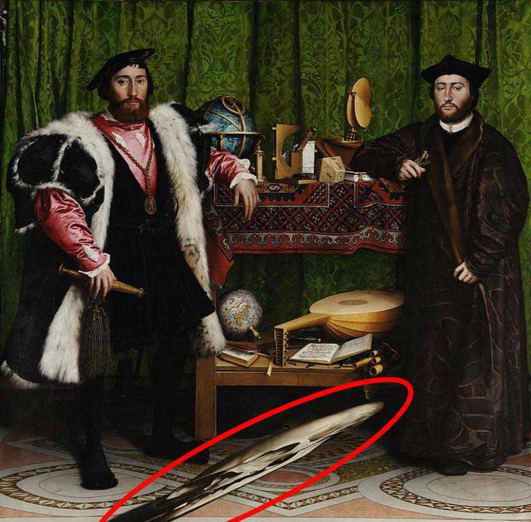 Analyse d'une oeuvre d'Adam's Venture : Les Ambassadeurs d'Holbein