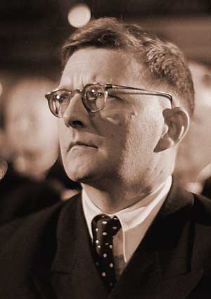 Dimitri Chostakovitch en 1950
