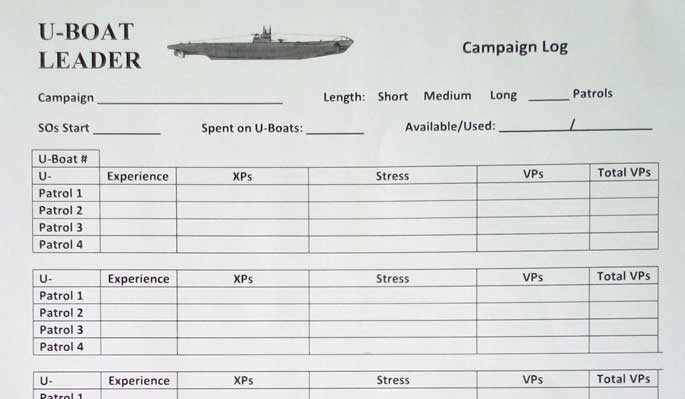 L'Histoire sur un plateau : U-Boat Leader - The battle for the North Atlantic