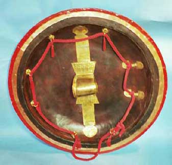 Le bouclier traditionnel de l'hoplite