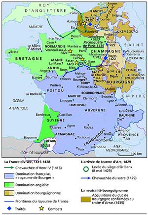 La France, 1415-1436