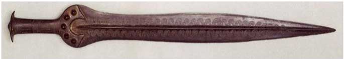 Épée de style Tréboul-Saint-Brandan.