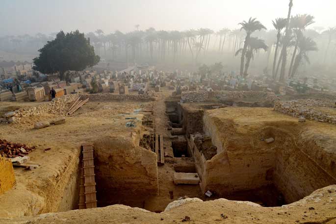 Découverte d’une importante nécropole de l’ancienne Égypte