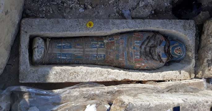 De nouvelles momies découvertes dans une pyramide égyptienne
