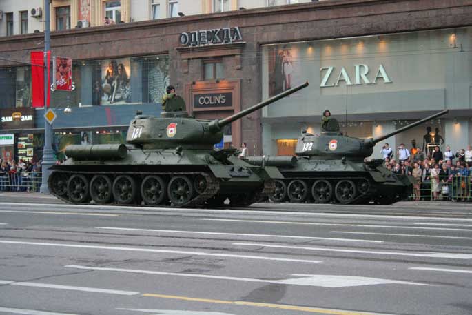La Russie va récupérer 30 T-34/85