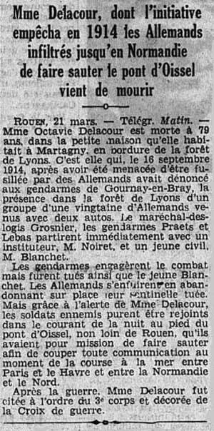 1914, saboteurs allemands en Normandie