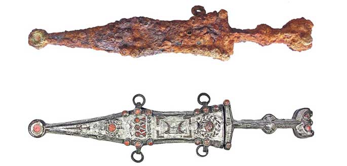 Découverte d'une arme de légionnaire romain exceptionnellement conservée