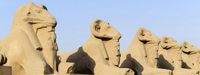 Des sphinx pour la place Tahrir