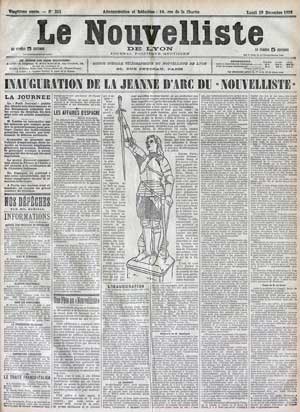 Le Nouvelliste,19 décembre 1898