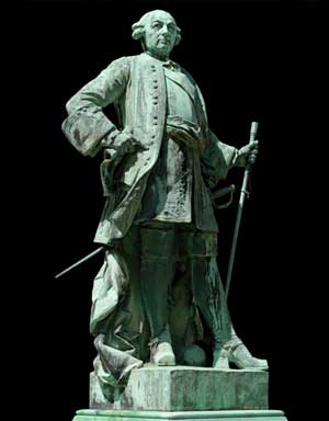 Statue du Général de Gribeauval, musée de l'Armée (Dist. RMN-Grand Palais) photo Philippe Fuzeau. 