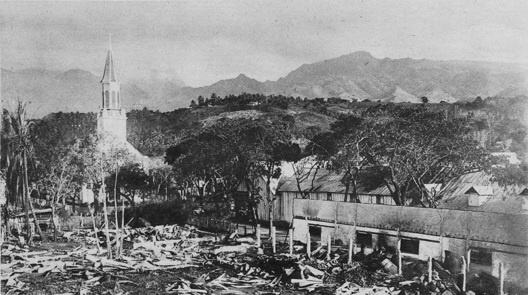 Bataille de Papeete, la Grande Guerre sous les Tropiques