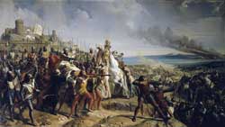 Bataille de Montgisard, par Charles-Philippe Larivière