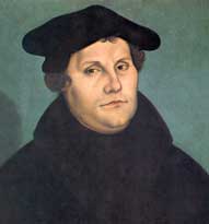 Martin Luther en 1533 par Lucas Cranach l'Ancien