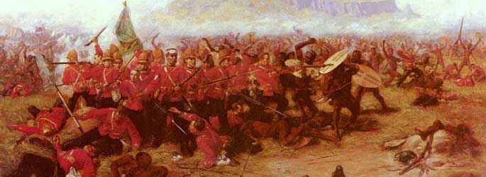 Bataille d'Isandhlwana par Charles Edwin Fripp, 1885