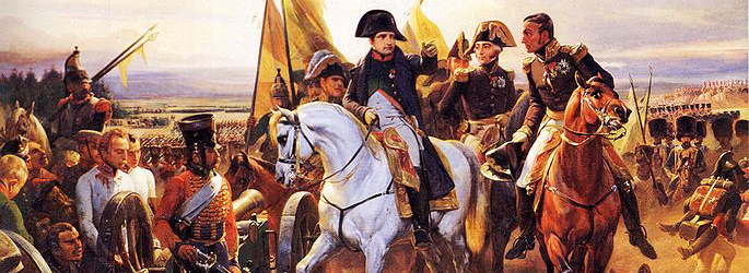 Napoléon à Friedland par Horace Vernet