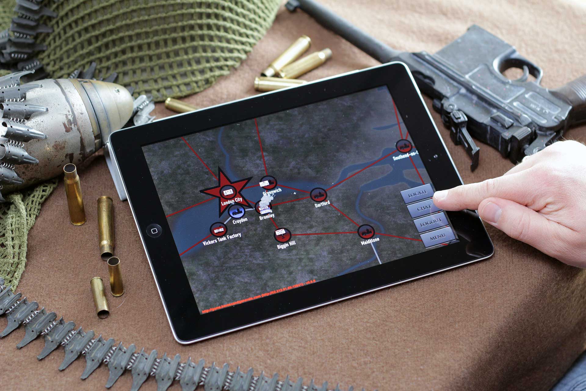 Heroes and Generals sur smartphone et tablette numérique