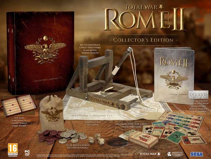 L’édition collector de Rome II : Total War dévoilée