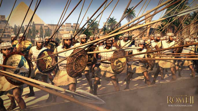 Les Égyptiens de Rome II : Total War