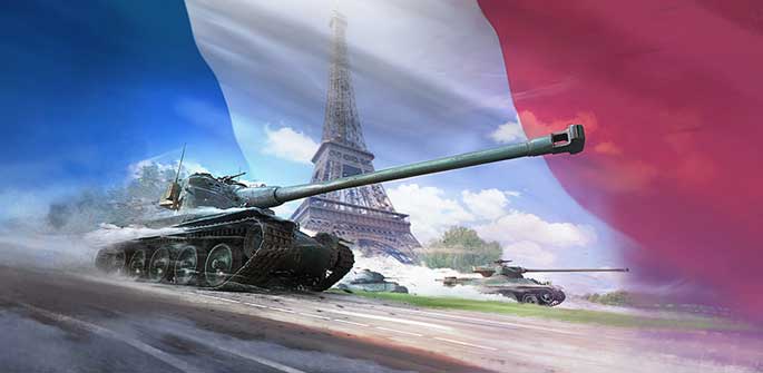 World of Tanks Blitz : arrivée des Français