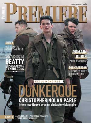 Dunkerque : interview fleuve de Nolan dans le magazine Première