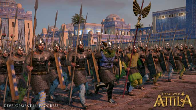 Les Sassanides, faction de Total War : Attila