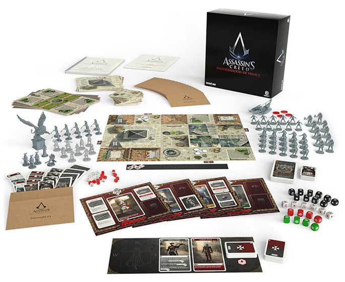 Un jeu de plateau Assassin's Creed réussit sa campagne Kickstarter