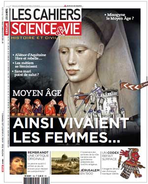 Les Cahiers Science & Vie, numéro consacré aux femmes de l'antiquité au moyen-âge