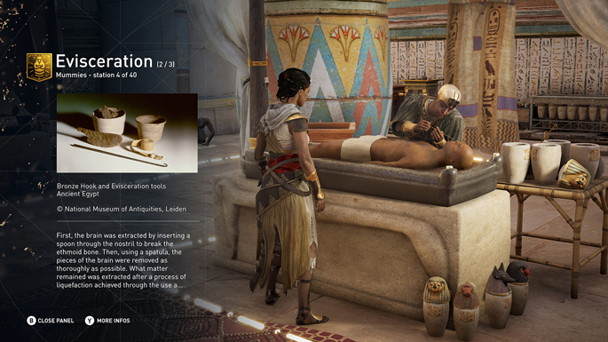 Un mode éducatif dans Assassin’s Creed Origins
