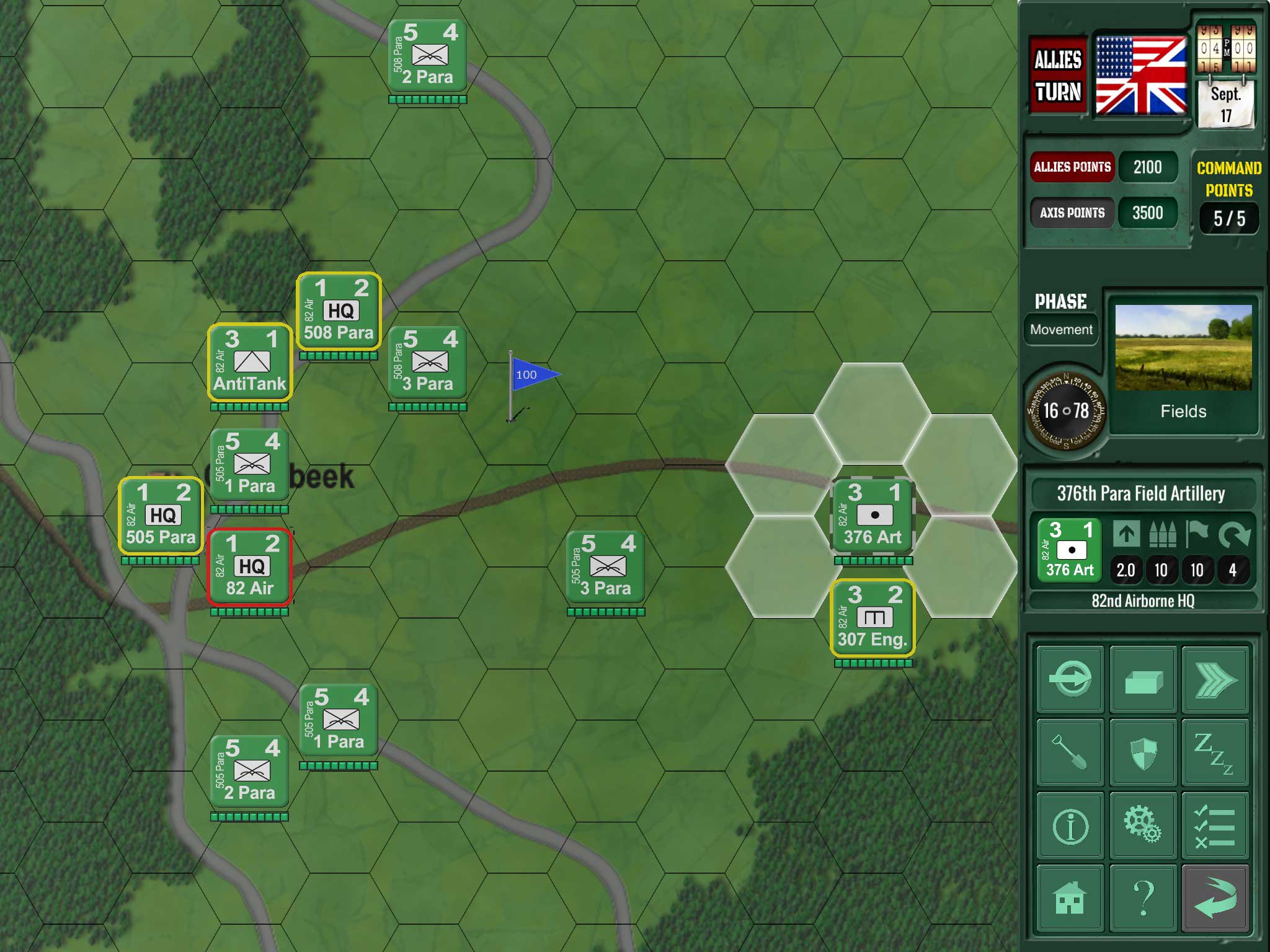 Test d'Assault on Arnhem