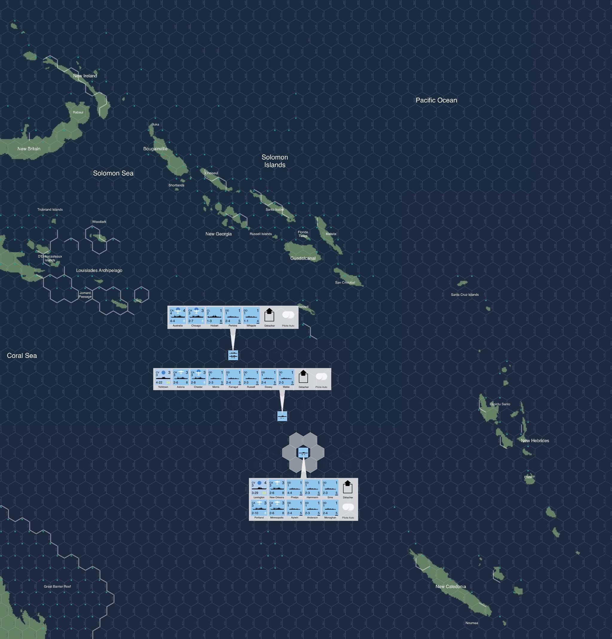 Carrier Battles for Guadalcanal
