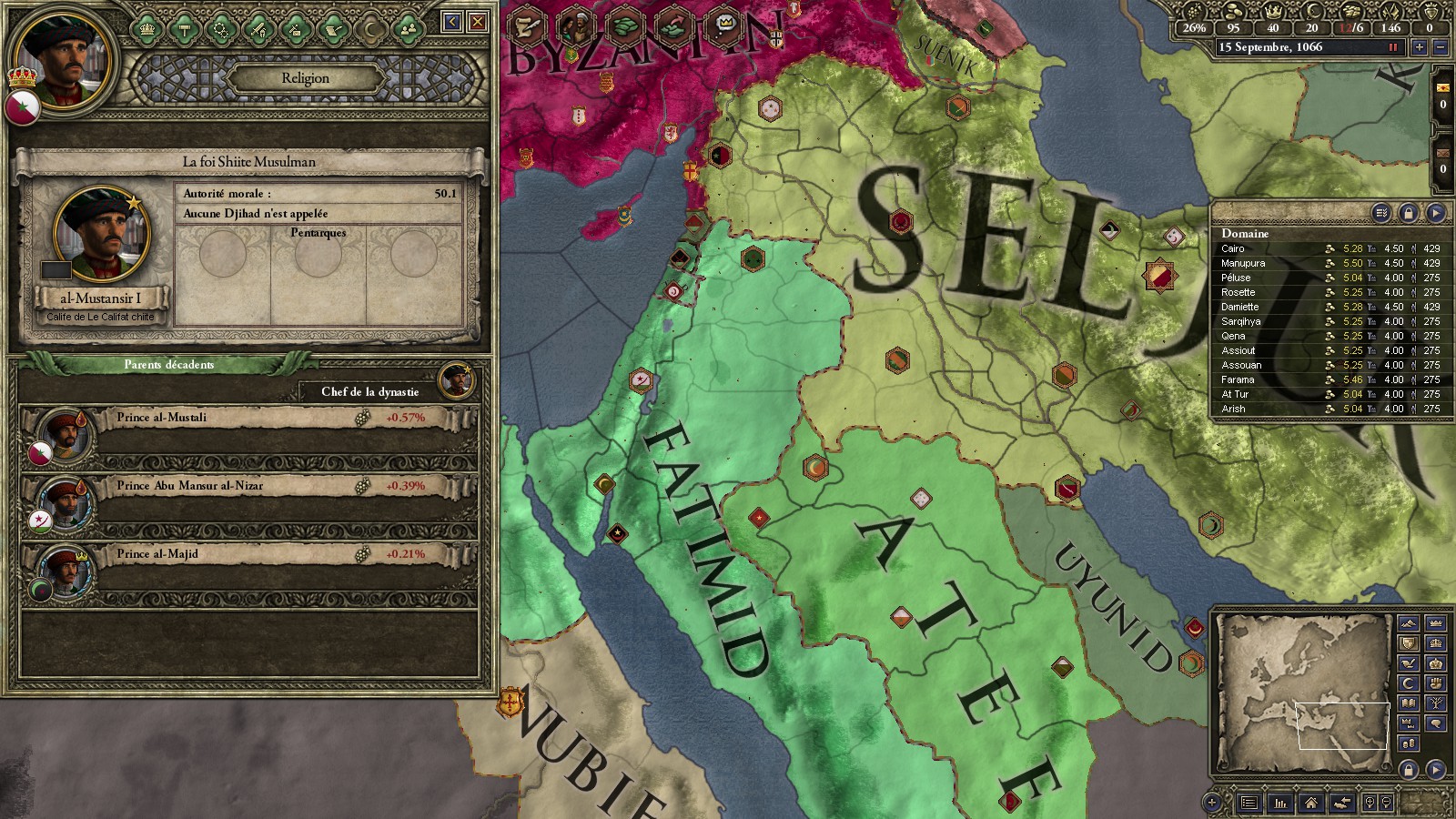 Test de Crusader Kings II : Sword of Islam
