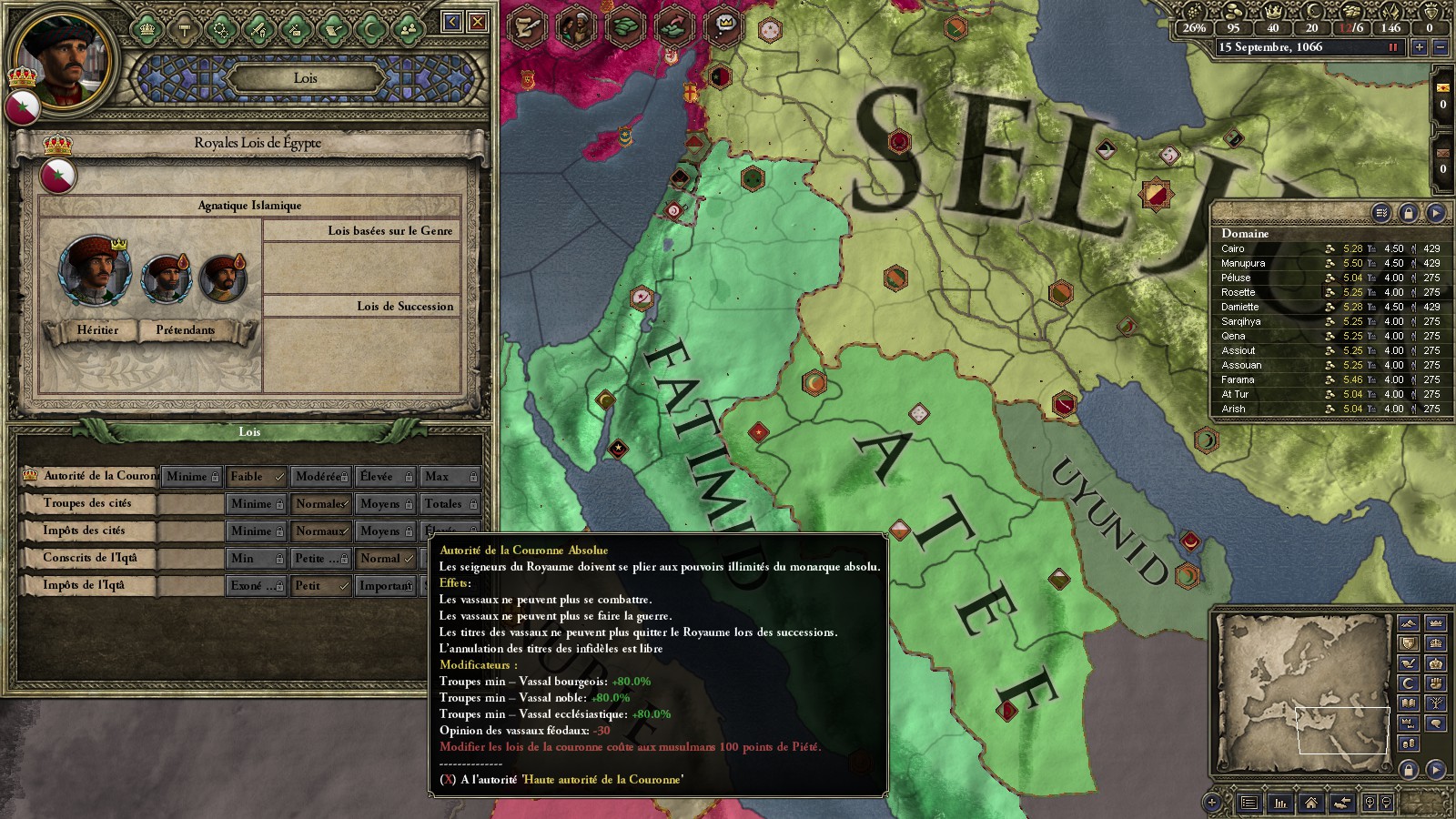 Test de Crusader Kings II : Sword of Islam