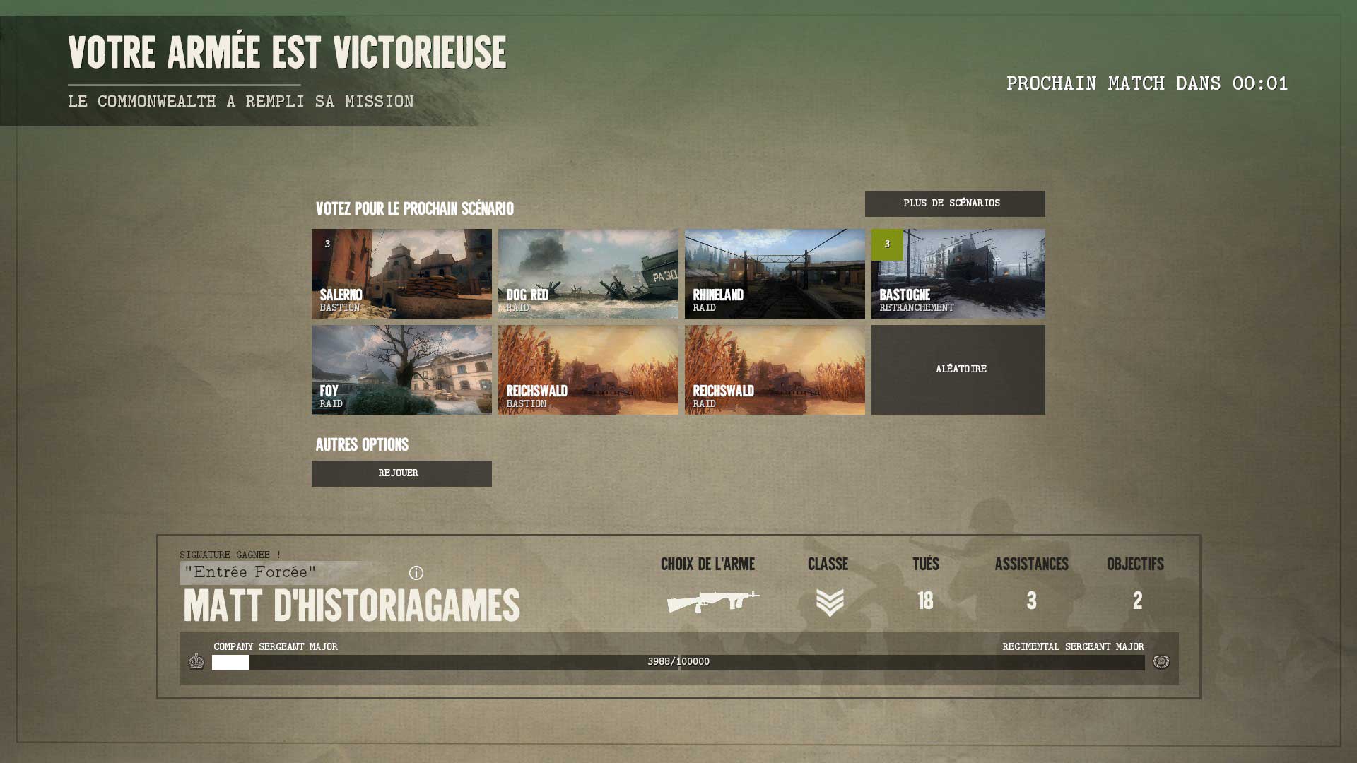 Test de Day of Infamy