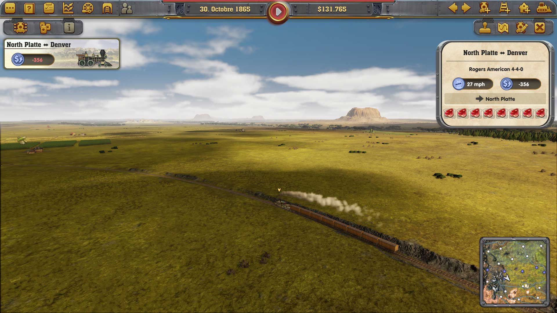 Test de Railway Empire